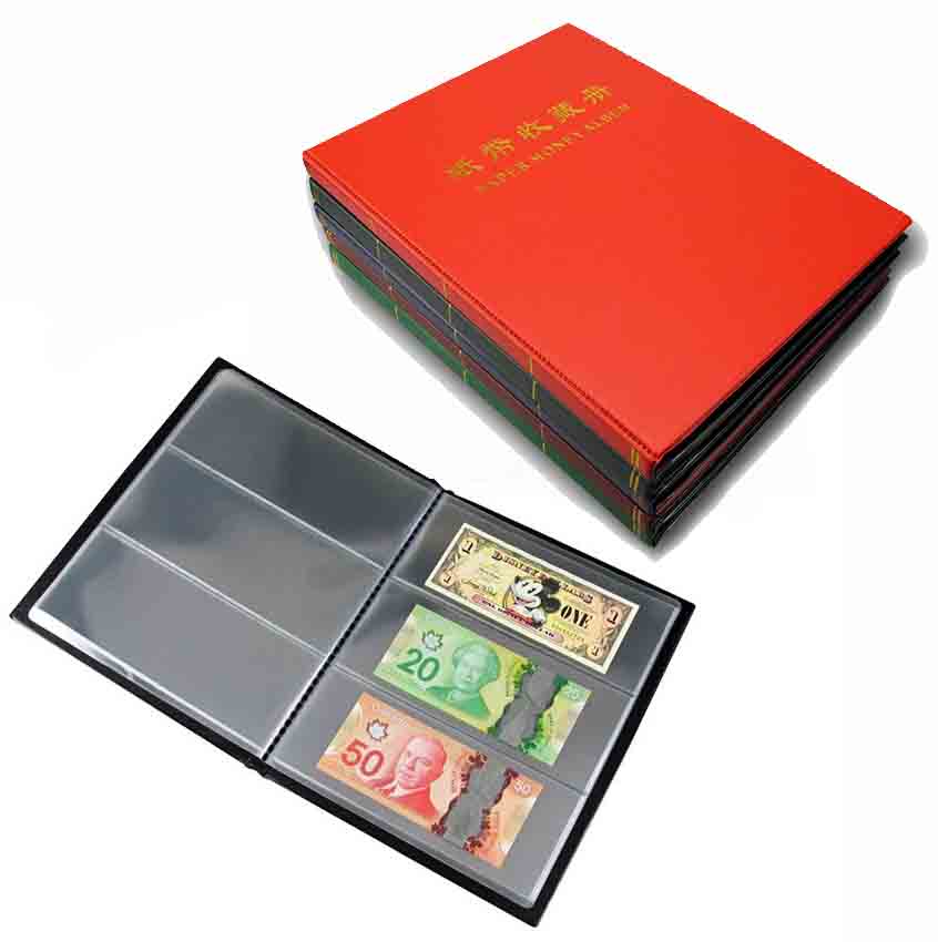 Banknotes Album, 60 pockets