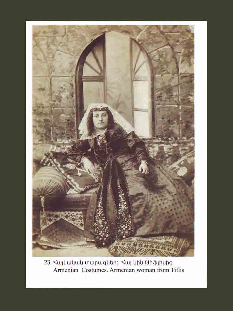 #23. Armenian Costumes, Armenian Woman from Tiflis