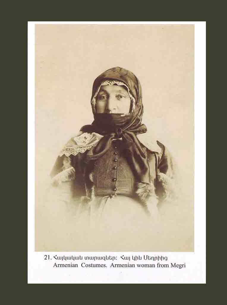 #21. Armenian Costumes, Armenian Woman from Megri