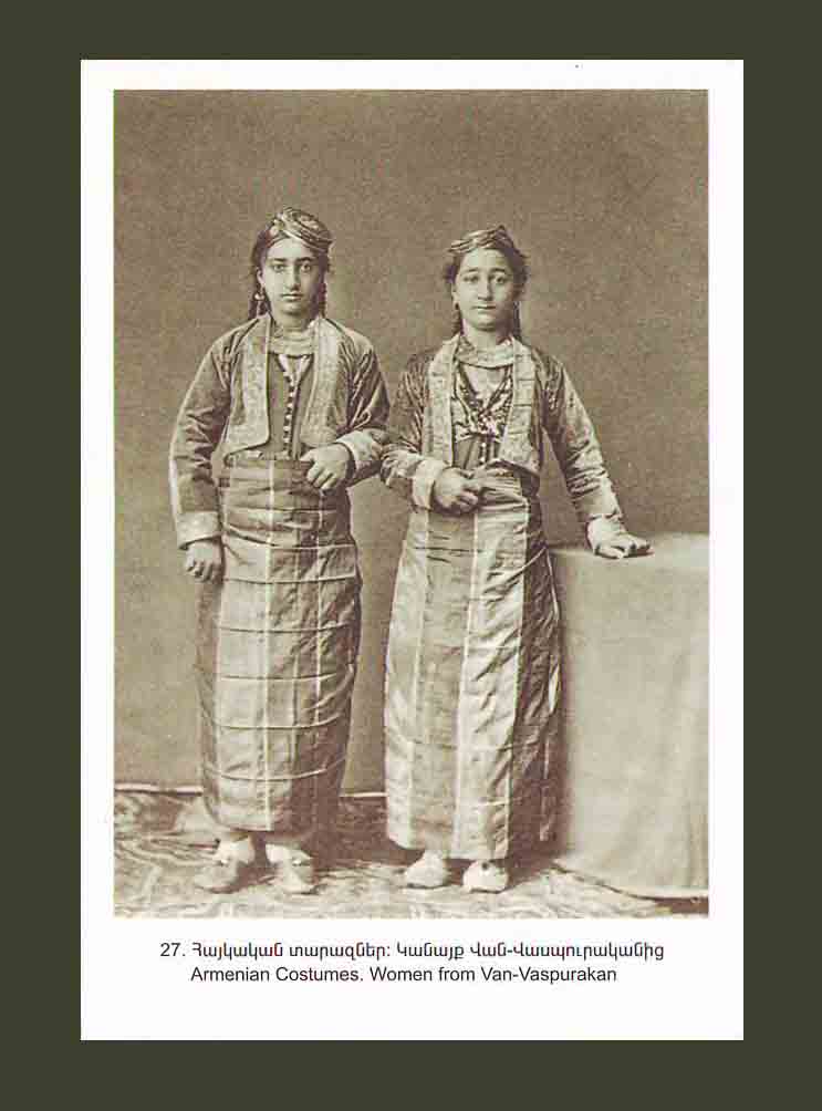 #27. Armenian Costumes, Women from Van-Vaspurakan