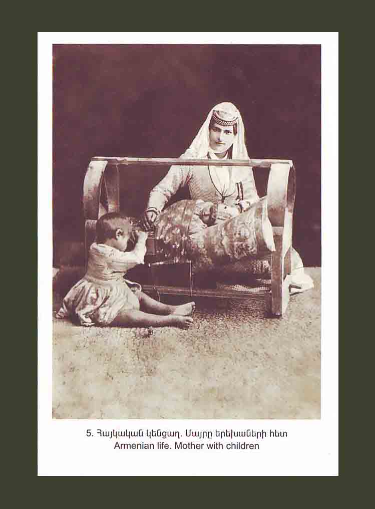 #5. Armenian Life. Mother with children