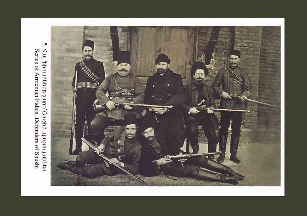 #5. Series of Armenian Fidais. Defenders of Shushi