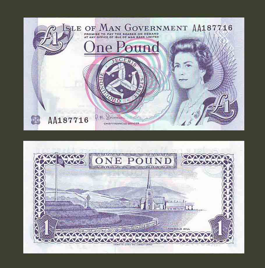 Isle of Man 1 Pound 2009 P40c UNC