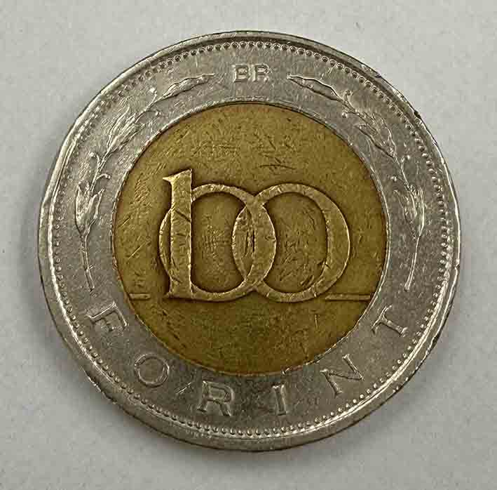 Hungary 100 Forint 1996 KM#721