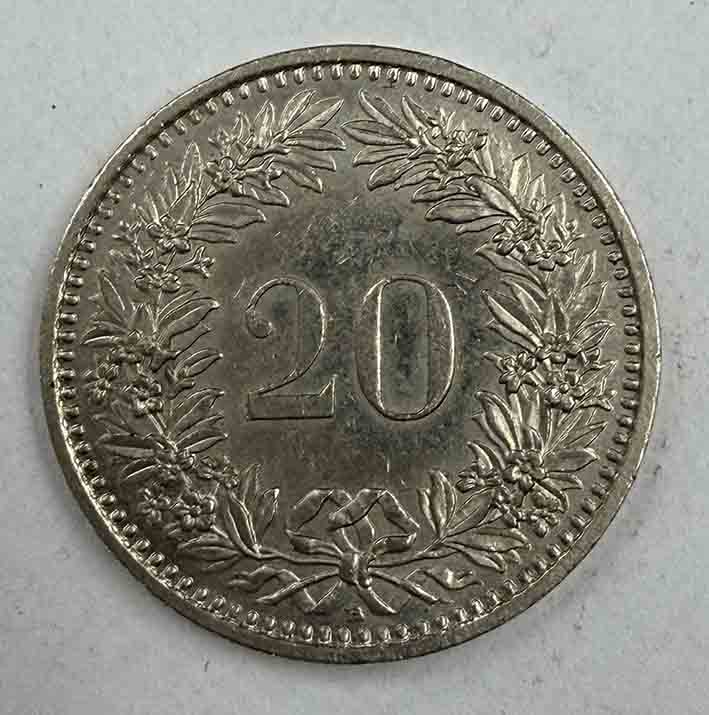 Switzerland 10 rappen 2001 KM#27