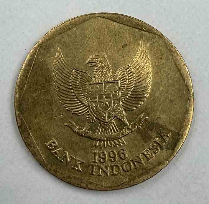 Indonesia 100 rupiah 1996 KM#53