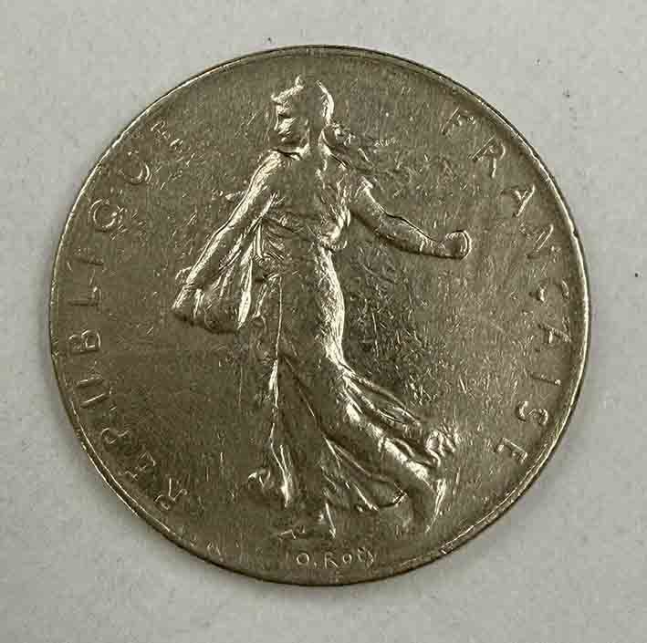 France 1 franc 1978 KM#925.1