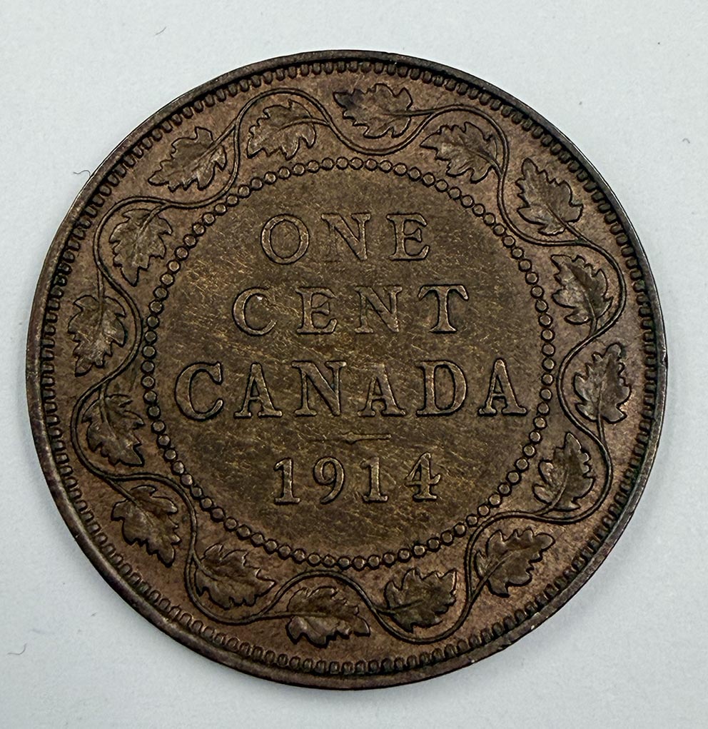 Canada 1 cent 1914 KM#21