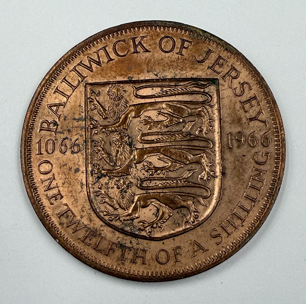 Jersey 1/12 shilling 1966 KM#26