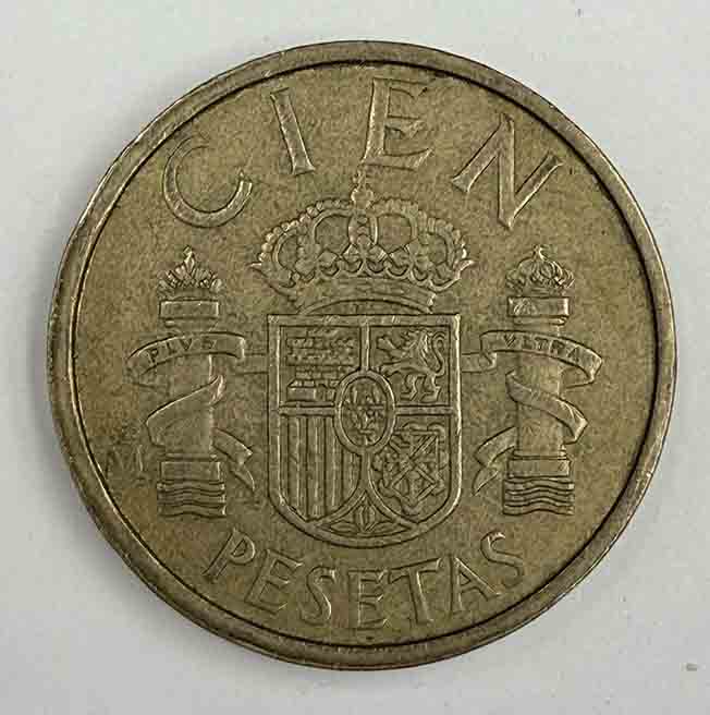 Spain 100 Pesetas 1984 KM#826