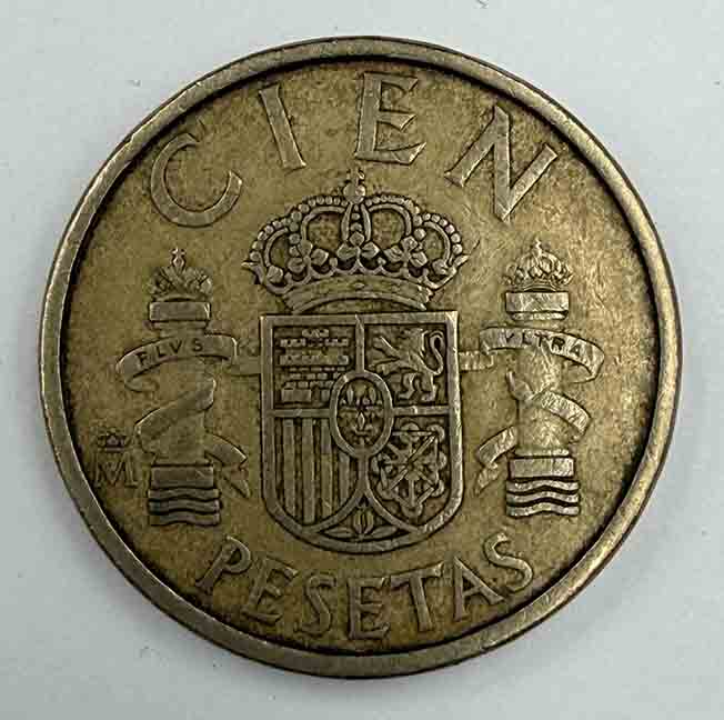 Spain 100 Pesetas 1986 KM#826