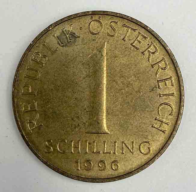 Austria 1 Schilling 1996 KM#2886