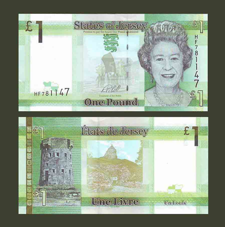 Jersey 1 Pound 2018 P32b UNC