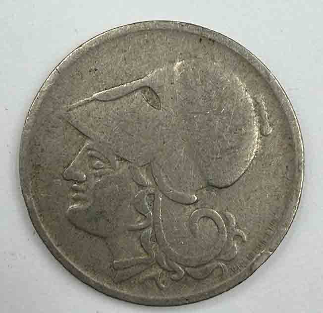 Greece 1 Drachma 1926 KM#69