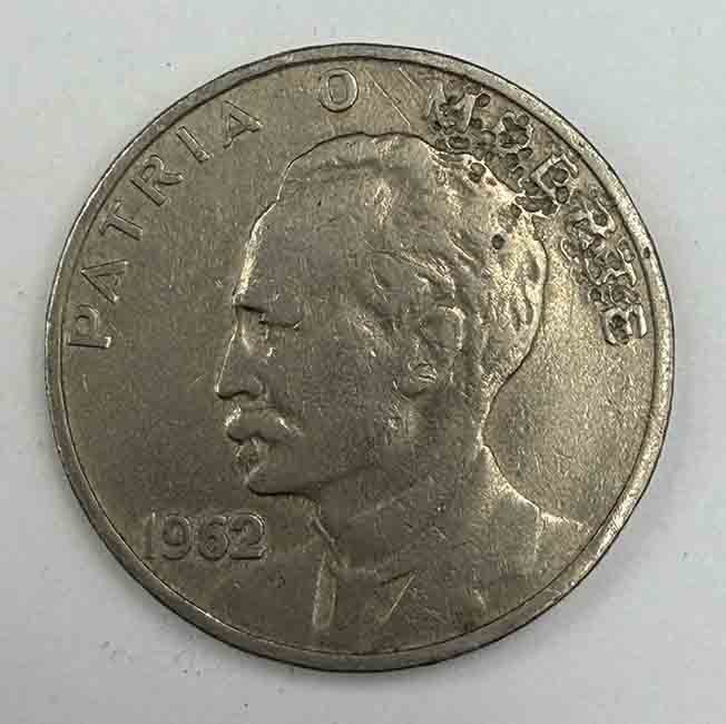 Cuba 20 centavos 1962 KM#31