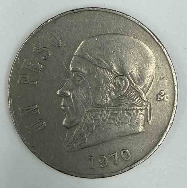 Mexico 1 Peso 1970 KM#460