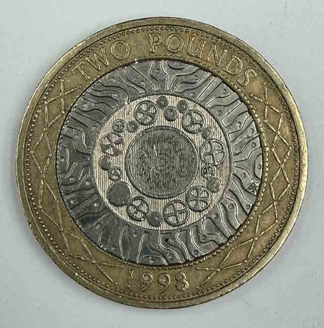 Great Britain 2 Pounds 1998 KM#994