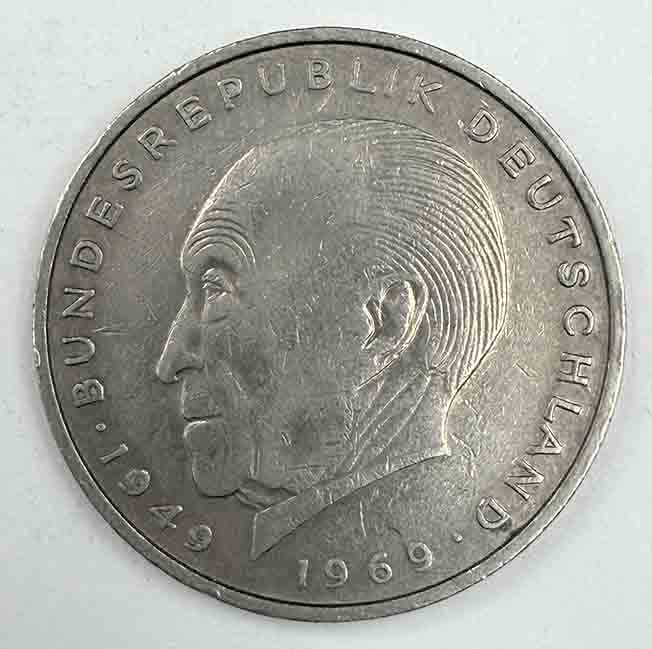 Արևմտյան Գերմանիա 2 մարկ 1975D KM#170