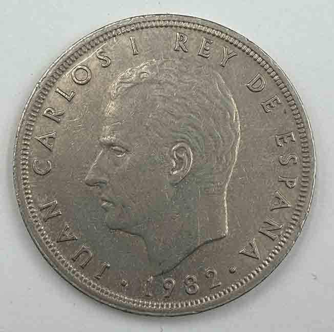 Spain 50 Pesetas 1982 KM#825