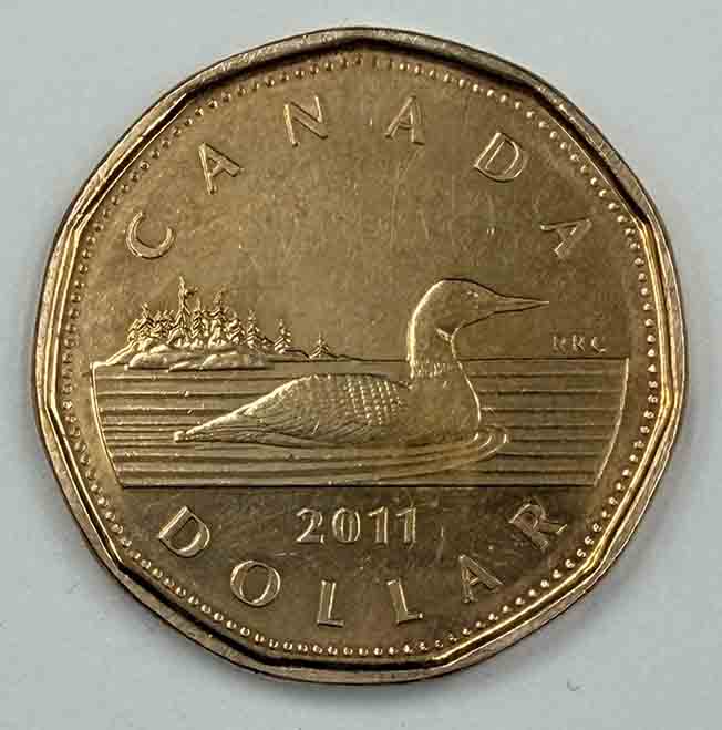 Canada 1 Dollar 2011 KM#495