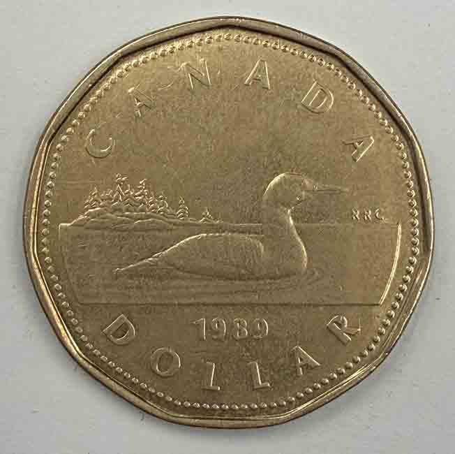 Canada 1 Dollar 1989 KM#157
