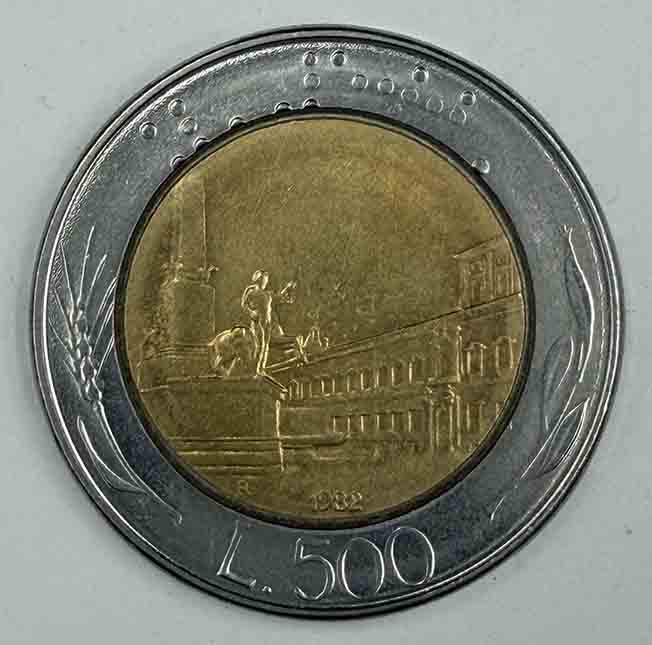 Italy 500 Lire 1982 KM#111