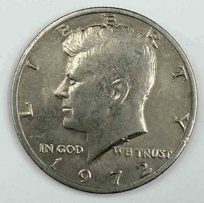 United States Half Dollar 1972 KM#202b