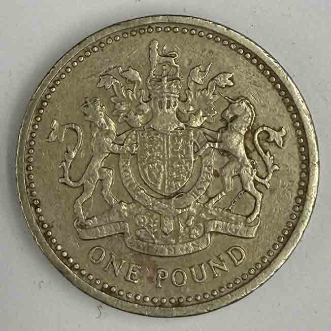Great Britain 1 Pound 1983 KM#933