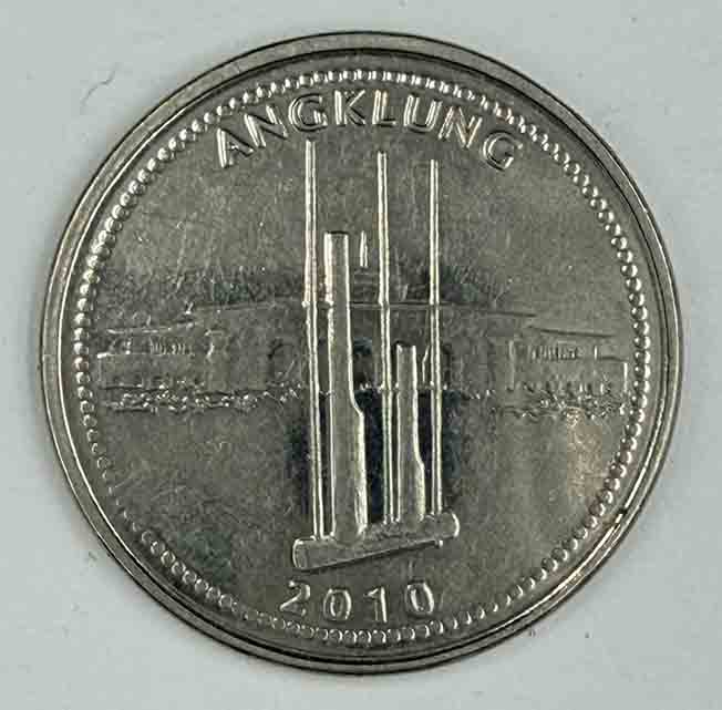 Indonesia 1000 Rupiah 2010 KM#70