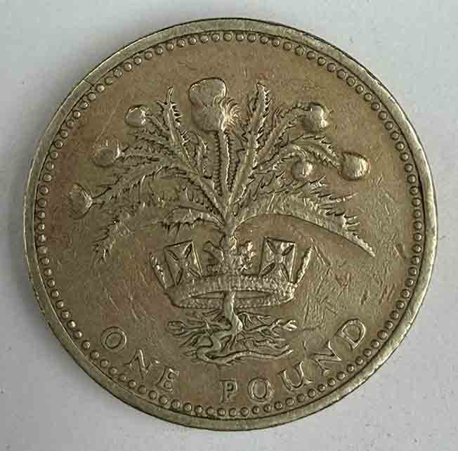 Great Britain 1 Pound 1983 KM#934