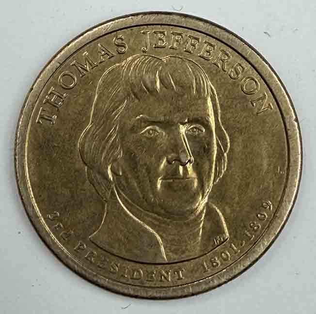 United States 1 Dollar 2007 (Thomas Jefferson)