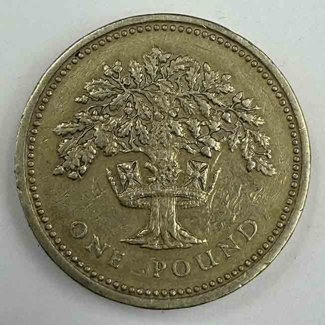 Great Britain 1 Pound 1987 KM#948
