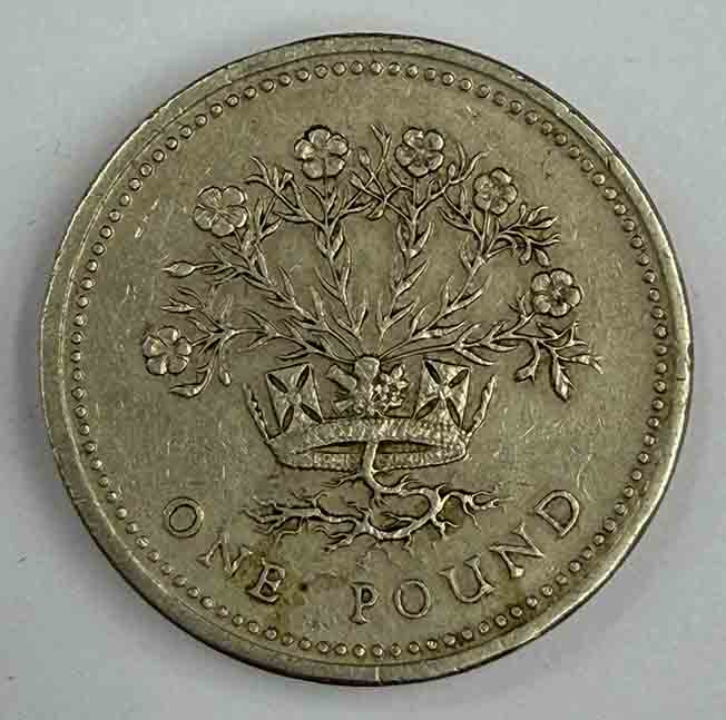 Great Britain 1 Pound 1991 KM#946