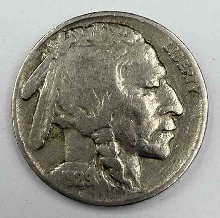 United States 5 cents Buffalo Nickel 1929 KM#134