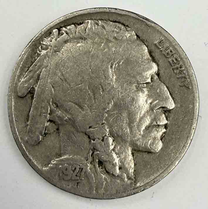 United States 5 cents Buffalo Nickel 1927 KM#134