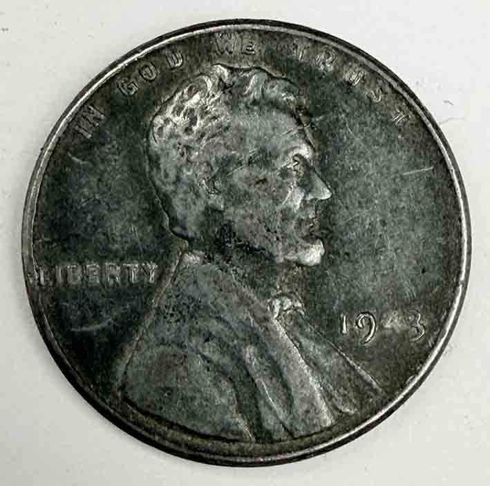 United States 1 cent Lincoln Cent 1943 KM#132a