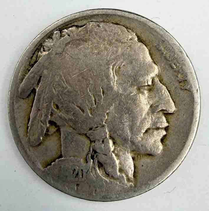 United States 5 cents Buffalo Nickel 1920 KM#134 United States 5 cents Buffalo Nickel 1920 KM#134
