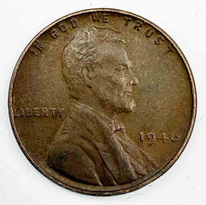 United States 1 cent Lincoln Cent 1946 KM#A132