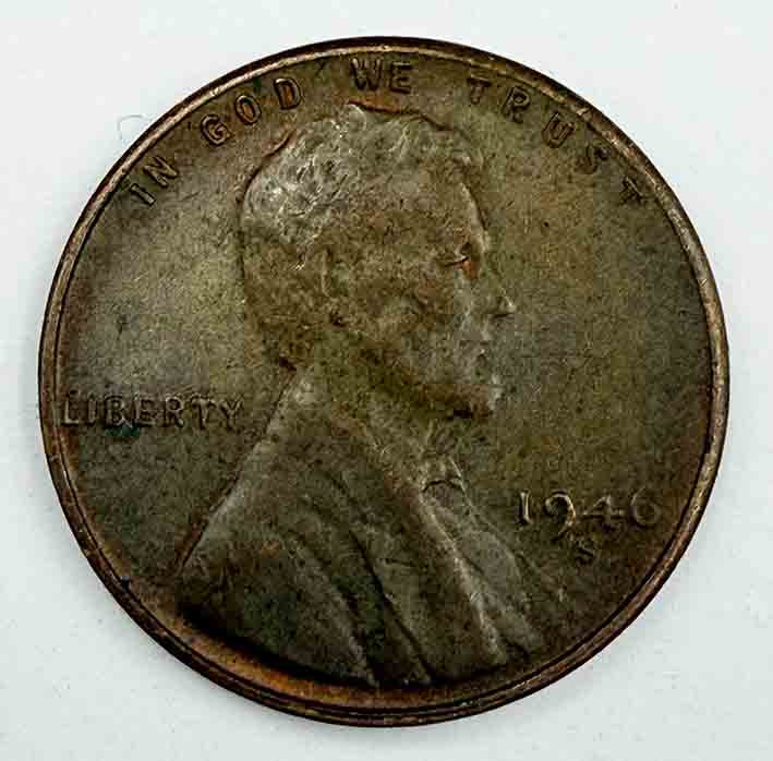 United States 1 cent Lincoln Cent 1946S KM#A132