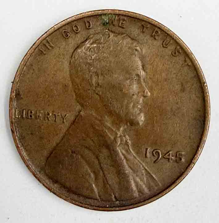 United States 1 cent Lincoln Cent 1945 KM#A132