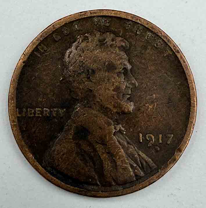 United States 1 cent Lincoln Cent 1917D KM#132