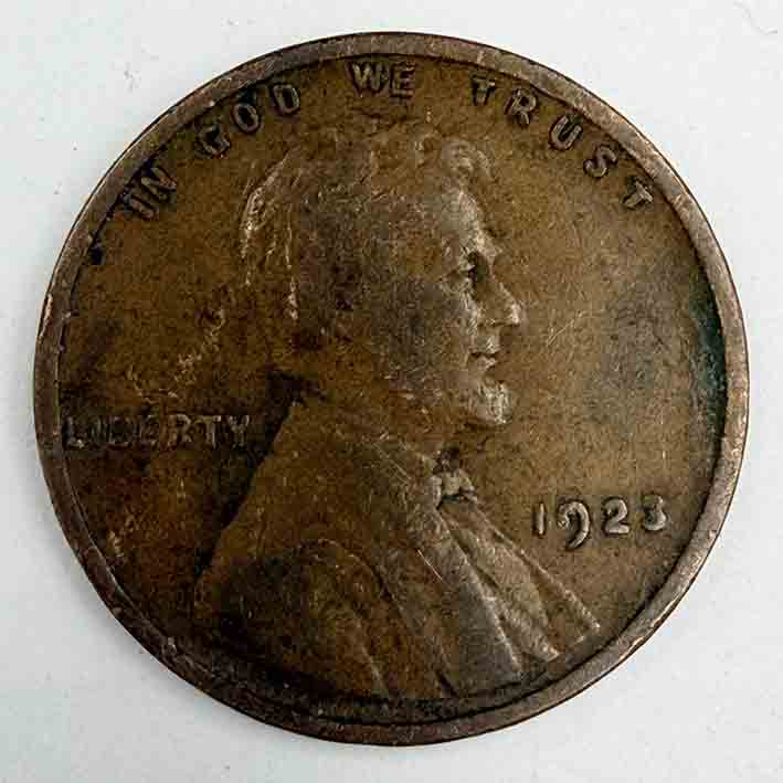 United States 1 cent Lincoln Cent 1923 KM#132