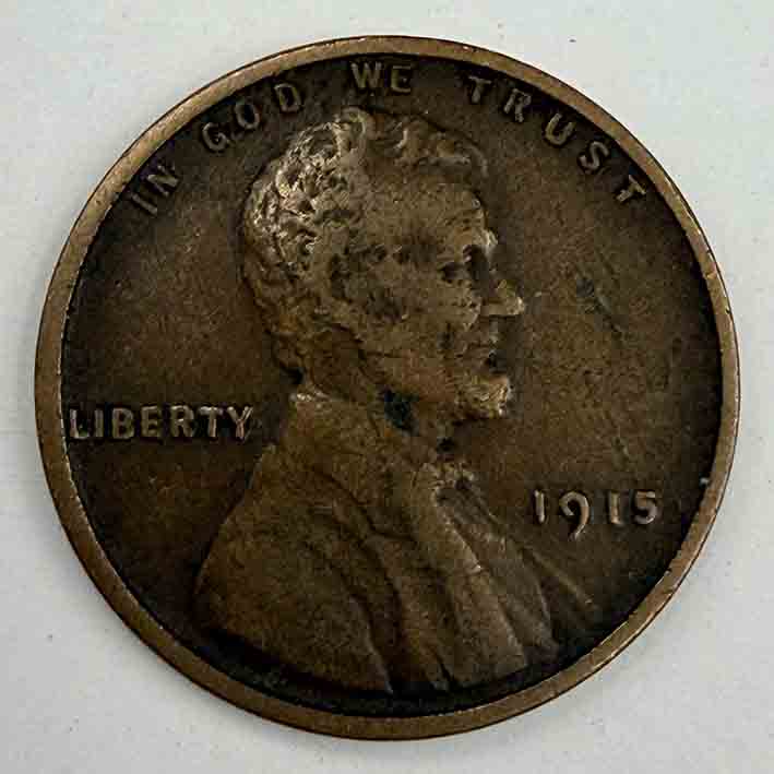 United States 1 cent Lincoln Cent 1915 KM#132