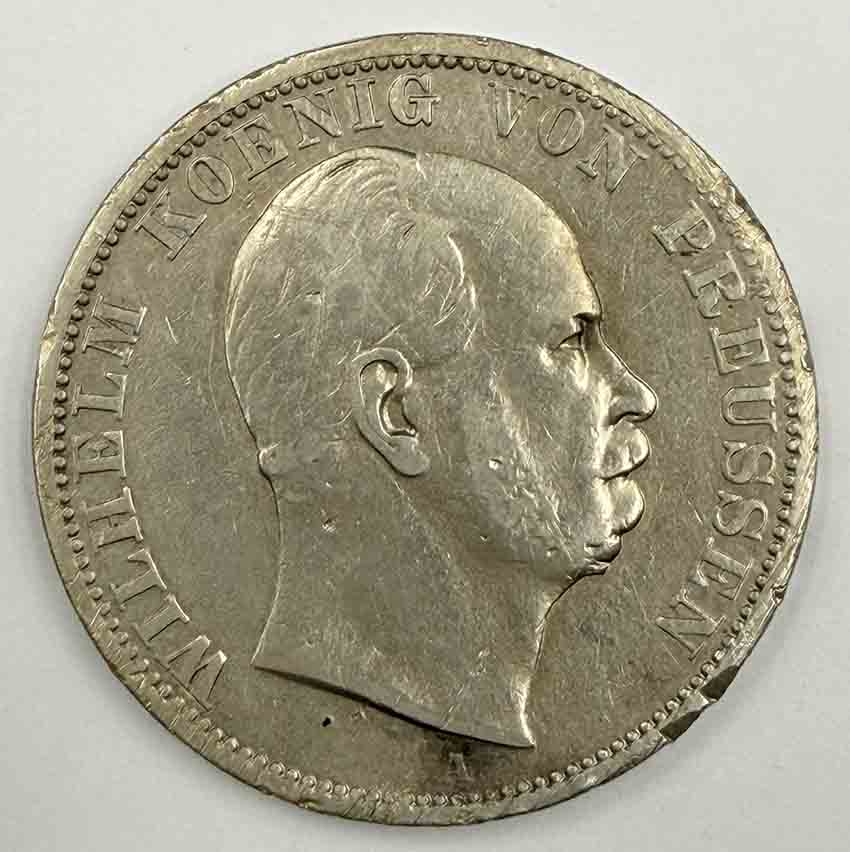 Germany Prussia Thaler 1870A KM#494