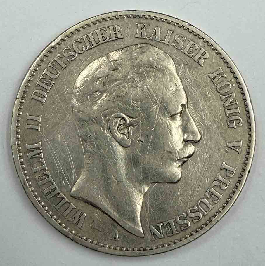 Германия Пруссия 2 марки 1896 A KM#522