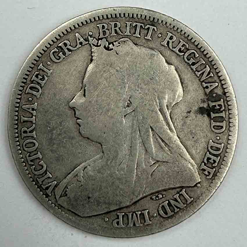 Great Britain 1 Shilling 1900 KM#780