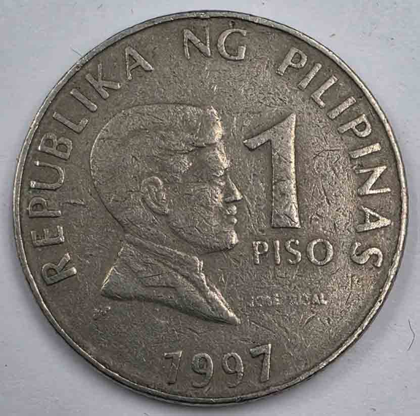 Philippines 1 Piso 2009 KM#269