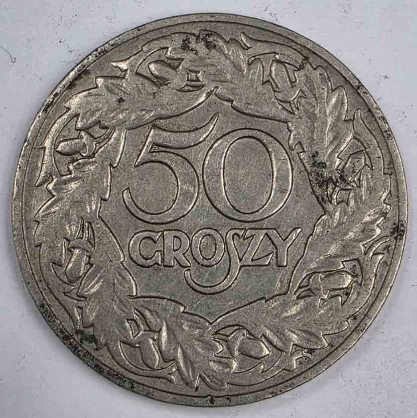 Poland 50 groszy 1926 KM#13